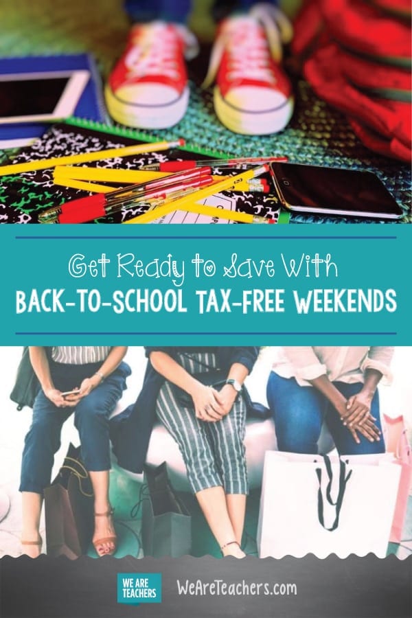 Prepárese para ahorrar en el fin de semana libre de impuestos de regreso a clases