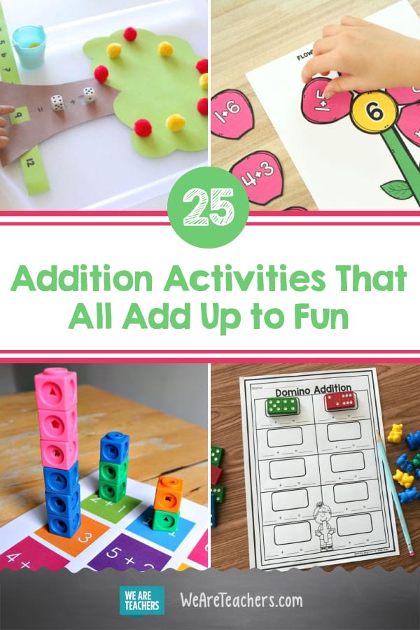 25 increíbles actividades de adición que suman mucha diversión