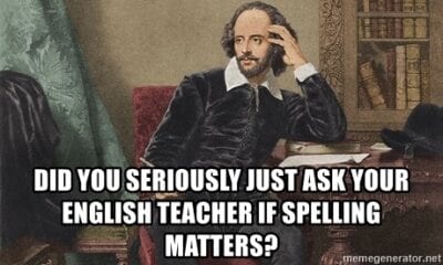 ¿Le has preguntado en serio a tu profesor de inglés si la ortografía importa? - Memes de profesores de inglés