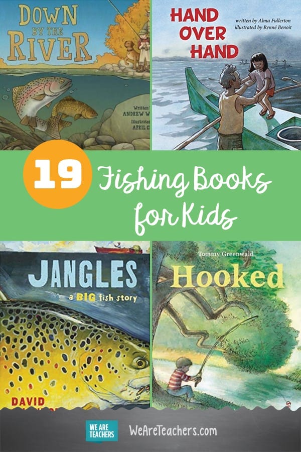 Involúcralos: 19 libros de pesca para niños