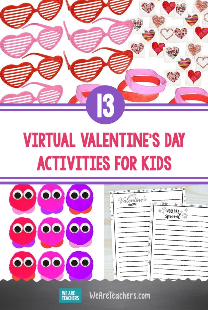 13 actividades virtuales de San Valentín fáciles y divertidas para niños