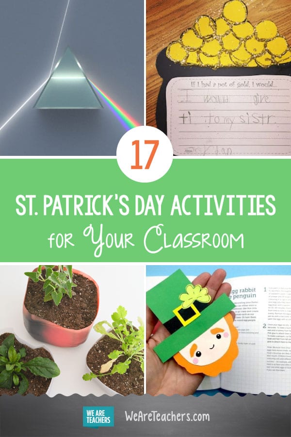 17 increíbles actividades del día de San Patricio para tu salón de clases