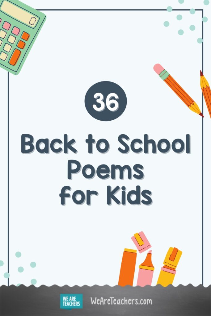 36 poemas de regreso a casa para cada estudiante