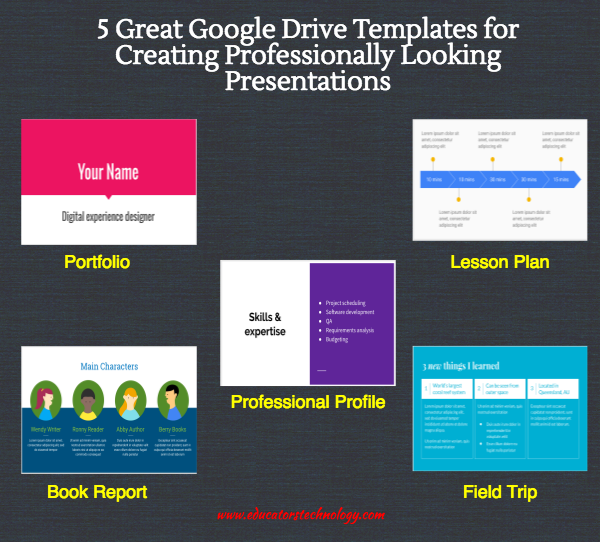Plantilla de diapositivas de Google para profesores