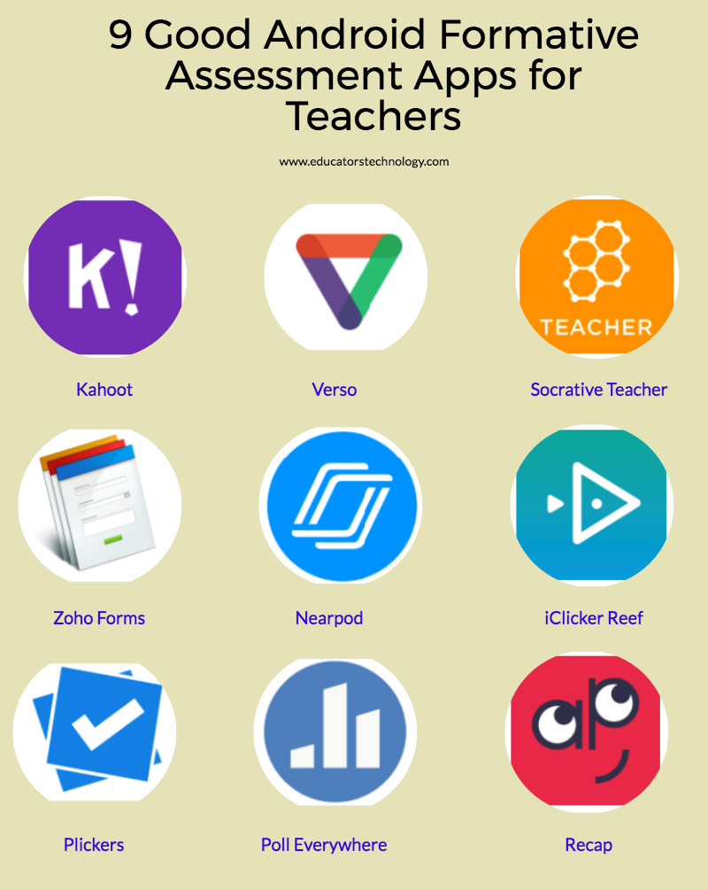 9 excelentes aplicaciones de evaluación formativa para profesores de Android