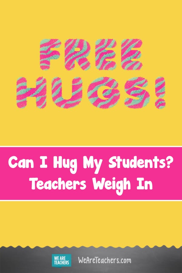¿Puedo abrazar a mi estudiante?maestro de pesaje