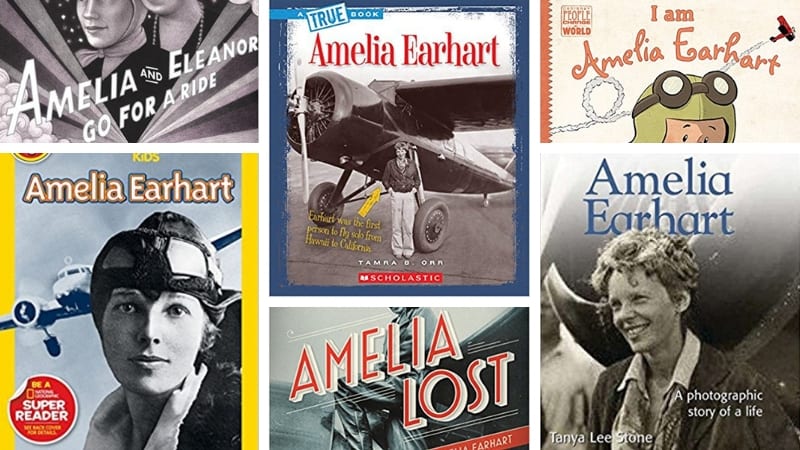 Los mejores libros de Amelia Earhart para niños