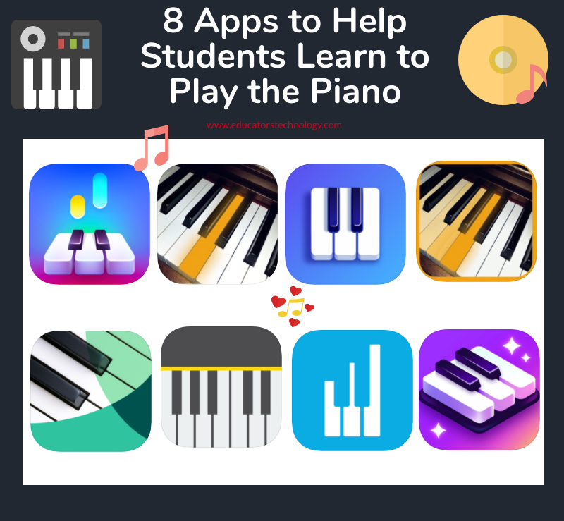 8 excelentes aplicaciones para ayudar a los estudiantes a aprender a tocar el piano