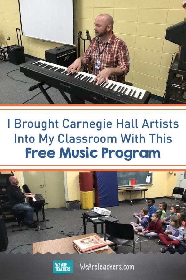 Traigo artistas de Carnegie Hall a mi salón de clases con este programa de música gratuito