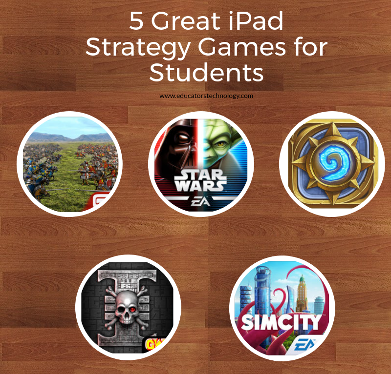 5 juegos de estrategia para iPad para estudiantes