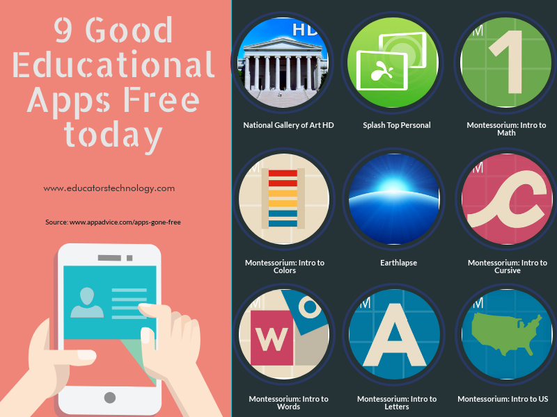 9 excelentes aplicaciones educativas que son gratuitas hoy