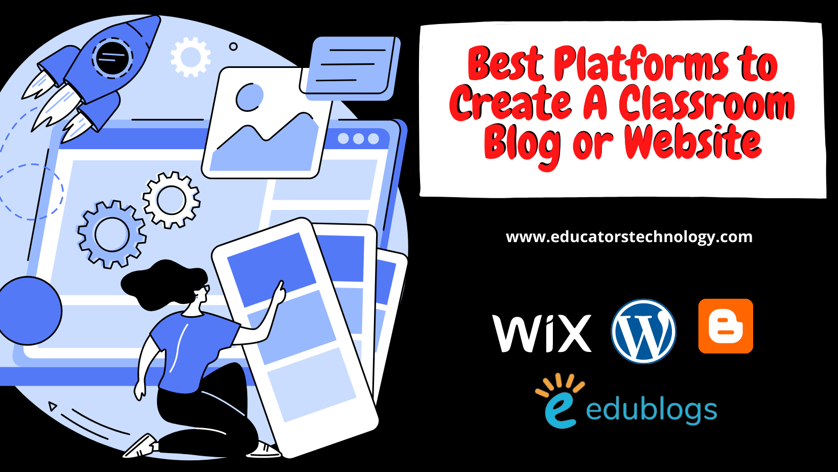 Una plataforma para crear blogs y sitios web en el aula.