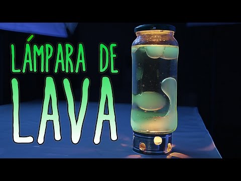 Informe sobre cómo hacer una lámpara de lava casera